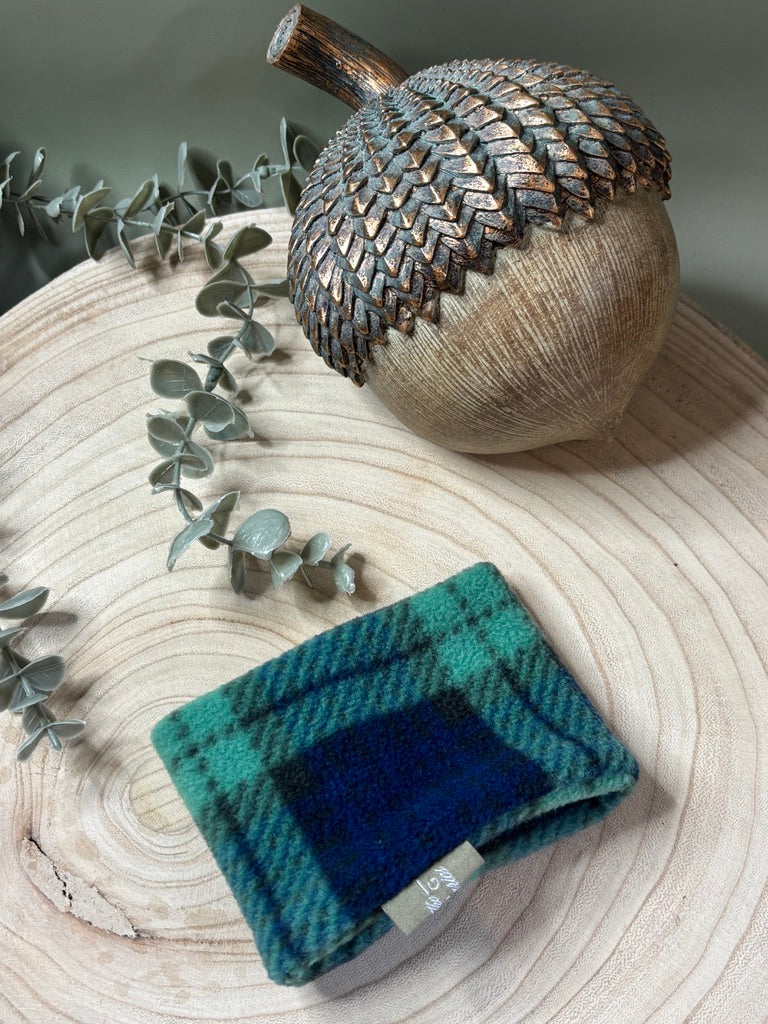 Blue & Green Tartan Snood