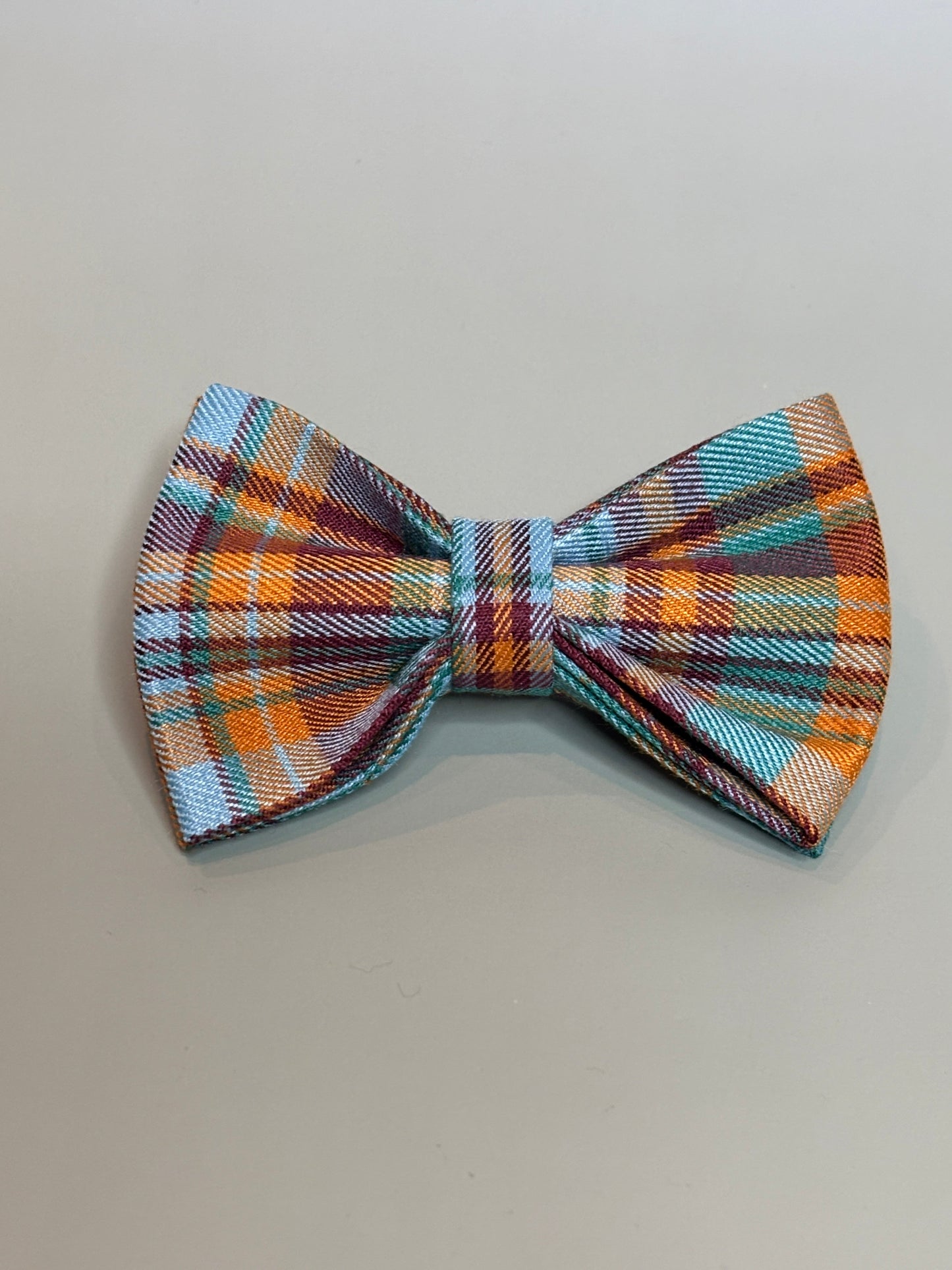 Bright Plaid Bow