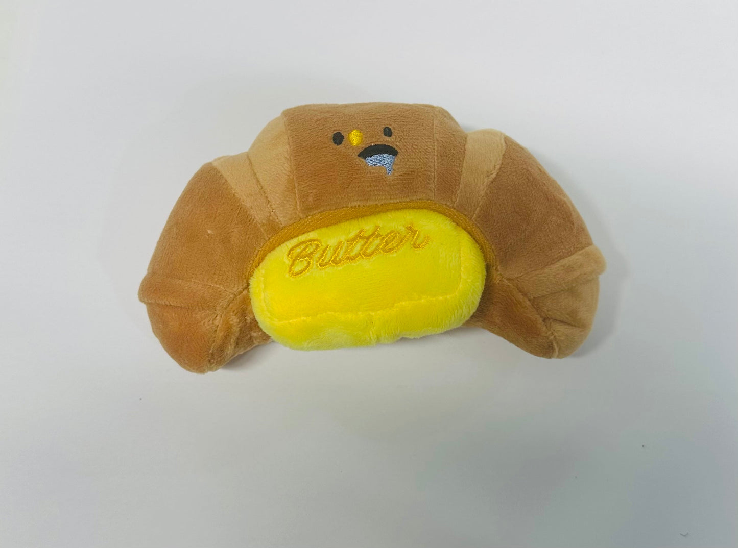Dog Toy Croissant Bite Me