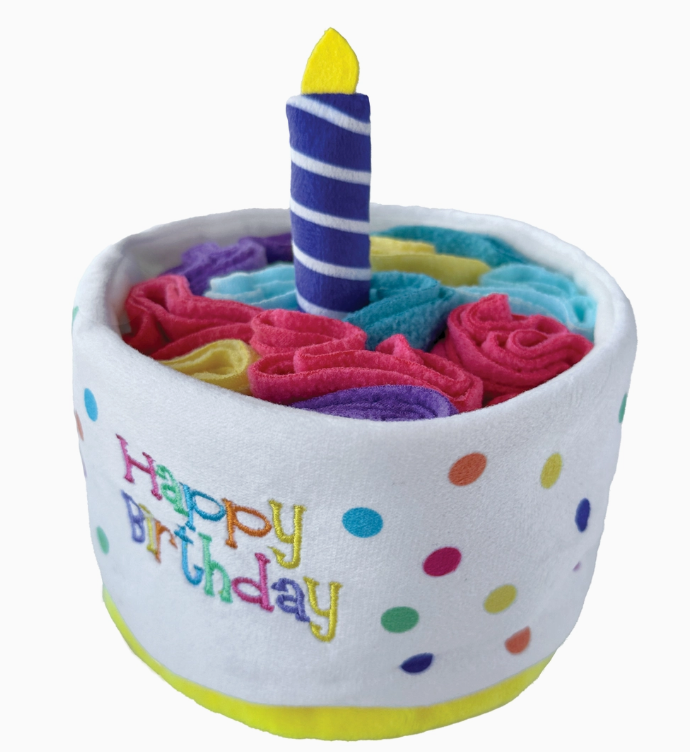Hide 'n Seek Birthday Cake Snuffle Toy